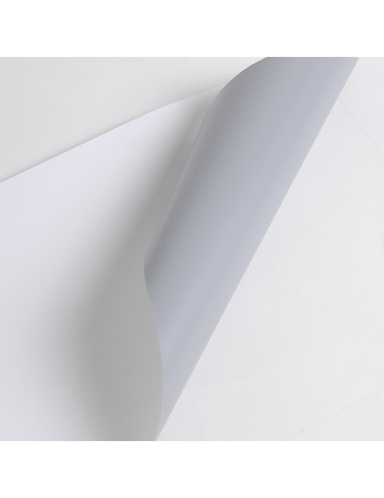 POP200ECOS - Film opaque Blanc/Gris Satin